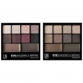 Набор для век и бровей LN Professional Eye Shadows And Brows Pro Palette 