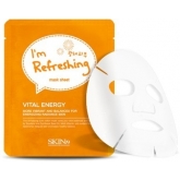 Тканевая маска подтягивающая и освежающая Skin79 Vital Energy Mask Sheet