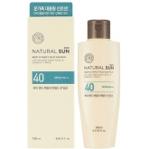 Солнцезащитное молочко для всей семьи The Face Shop Natural Sun Eco Body And Family Mild Sun Milk SPF40 PA+++