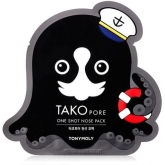 Патч от чёрных точек Tony Moly Tako Pore One Shot Nose Pack