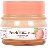 Крем для лица с экстрактом персика Skinfood Premium Peach Cotton Cream