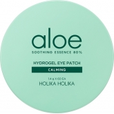 Успокаивающие патчи для глаз с алоэ вера Holika Holika Aloe Soothing Essence 80% Hydrogel Eye Patch