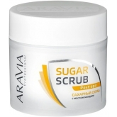 Сахарный скраб с маслом миндаля Aravia Professional Sugar Scrub Pre-epil Almond Oil