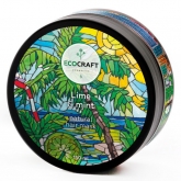 Маска для волос для укрепления и питания волос EcoCraft Lime And Mint Hair Mask 