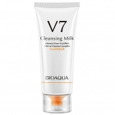 Пенка для умывания семь витаминов Bioaqua V7 Cleansing Milk
