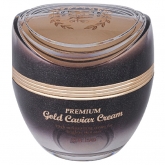 Омолаживающий крем против морщин с черной икрой и частицами золота Cellio Premium Gold Caviar Cream