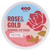 Гидрогелевые патчи для глаз Роза и Золото Dearboo Rose And Gold Hydrogel Eye Patch