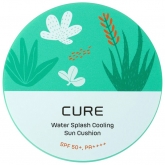 Охлаждающий крем для лица Cure Water Splash Cooling Sun Cushion SPF50+ PA++++