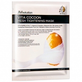 Подтягивающая маска с протеинами шелка JMsolution Vita Cocoon Mesh Tightening Mask
