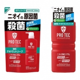 Мужское жидкое мыло для тела с ментолом Lion Japan Pro Tec Soap