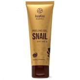 Пилинг-гель с экстрактом слизи улитки AsiaKiss Snail Peeling Gel