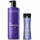 Очищающий шампунь для тонких волос Revlon Fine Cream Shampoo 