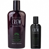 Средство для волос 3 в 1 American Crew 3 In 1 Tea Tree Shampoo, Conditioner And Body Wash