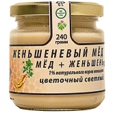 Мед Женьшеневая корпорация мед шиповниковый с женьшенем