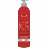 Кондиционер для осветлённых волос Ollin Professional Keratine System Home Conditioner For Light Hair