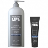 Шампунь для волос и тела Ollin Professional Premier For Men