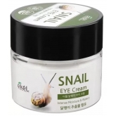 Крем для кожи вокруг глаз с муцином улитки Ekel Snail Eye Cream