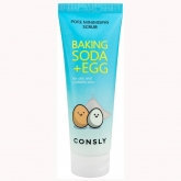 Скраб для лица CONSLY Baking Soda and Egg Pore Minimising Scrub