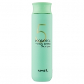 Глубокоочищающий шампунь для жирной кожи головы Masil 5 Probiotics Scalp Scaling Shampoo