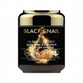 Сыворотка с муцином черной улитки и гиалуроном Cellio G90 Black Snail Hyaluron All In One Ampoule