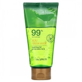 Гель для ухода за кожей с алоэ универсальный увлажняющий The Saem Jeju Fresh Aloe Soothing Gel 99%