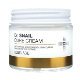 Восстанавливающий крем с муцином улитки Lebelage Dr. Snail Cure Cream