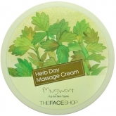 Крем для массажа лица The Face Shop Herb Day Massage Cream Mugwort