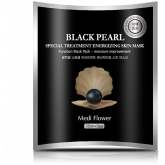 Тканевая маска с пудрой чёрного жемчуга Medi Flower Special Treatment Energizing Skin Mask Black Pearl