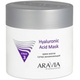 Суперувлажняющая крем-маска для лица Aravia Professional Hyaluronic Acid Mask