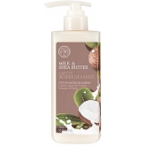 Питательный лосьон для тела The Face Shop Milk And Shea Butter Oil Infused Body Lotion