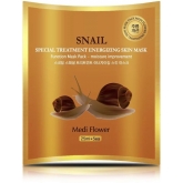 Тканевая маска с улиточным муцином Medi Flower Special Treatment Energizing Mask Pack Snail