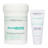 Увлажняющий крем для жирной кожи Christina ElastinСollagen Placental Enzyme Moisture Cream With with Vit A E and HA For Oily And Combination Skin