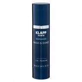 Гель для бритья и умывания Klapp Wash And Shave 2-in-1 Foam Gel