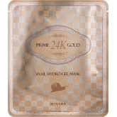Гидрогелевая маска от морщин Missha Prime 24K Gold Snail Hydro Gel Mask