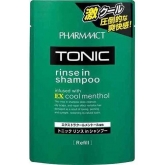 Тонизирующий шампунь 2 в 1 для мужчин Kumano Cosmetics Pharmaact Tonic Rinse in Shampoo EX Cool Menthol