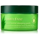 Восстанавливающая ночная маска с алоэ вера Innisfree Aloe Revital Sleeping Pack