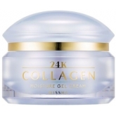 Крем-гель с золотом и коллагеном Missha 24K Collagen Moisture Gel Cream