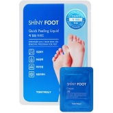 Экспресс-пилинг и крем для ног Tony Moly Shiny Foot Quick Peeling Liquid