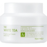 Крем для яркости тона кожи Tony Moly The White Tea Brightening Cream