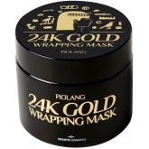 Маска для лица с 24 каратным золотом Esthetic House Piolang 24K Gold Wrapping Mask
