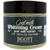 Крем для лица с экстрактом козьего молока Jigott Goat Milk Whitening Cream