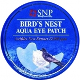 Гидрогелевые патчи с экстрактом птичьих гнёзд SNP Bird's Nest Aqua Eye Patch