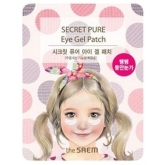 Антивозрастная гелевая маска для области вокруг глаз The Saem Secret Pure Eye Gel Patch