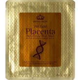 Антивозрастная маска Royal Skin 24K Gold Placenta Bio Cellulose Mask Sheet