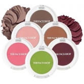 Матовые кремовые тени The Face Shop E SingleShadow