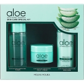 Набор средств для лица с алоэ Holika Holika Aloe Soothing Essence Skincare Special Kit