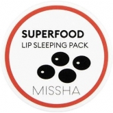 Бальзам-ночная маска для губ Missha Super Food Black Bean Lip Sleeping Pack