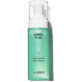 Пенка для умывания для проблемной и чувствительной кожи The Saem Derma Plan Green Bubble Foam Cleanser