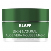 Маска-мусс Klapp Skin Natural Aloe Vera Mousse Mask