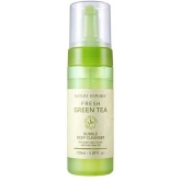 Освежающая пенка для умывания Nature Republic Fresh Green Tea Bubble Deep Cleanser